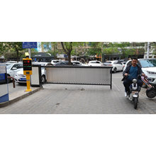 New High-End Parking Barrier DC Motor 24V Traffic Barrier Gate Price for Toll Plaza Motorway Barrier